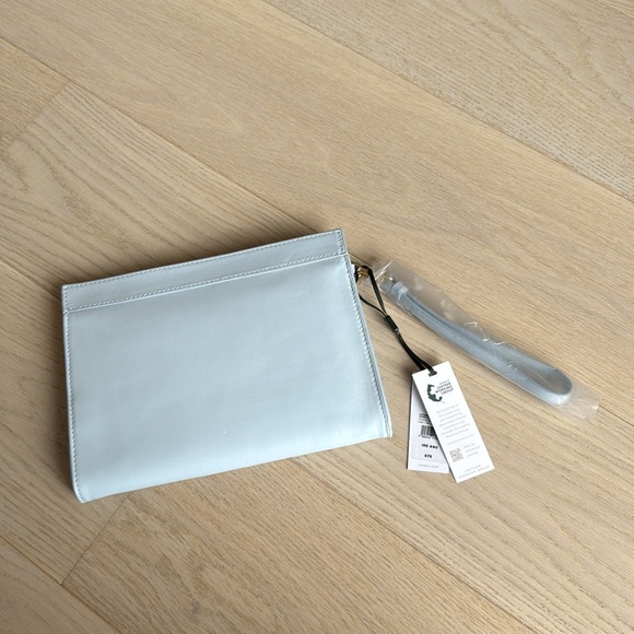 HOBBS LONDON Catherine Wristlet Pale Blue NWT - Picture 6 of 10